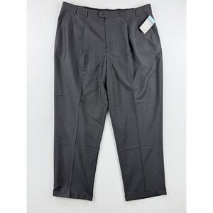 NEW Geoffrey Beene Banker's Collection Wrinkle Resist Dress Pants‎ 46x32